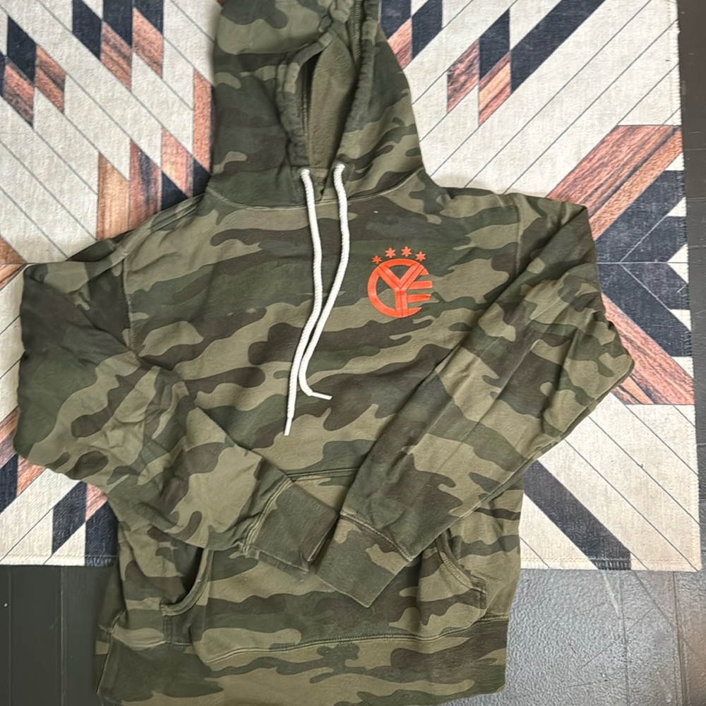 Whiskey Riff Camo Hoodie